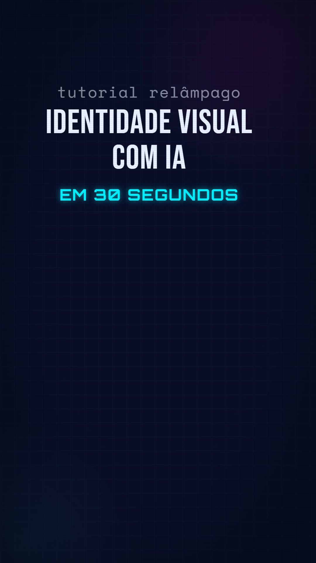 Prévia: Identidade visual com IA