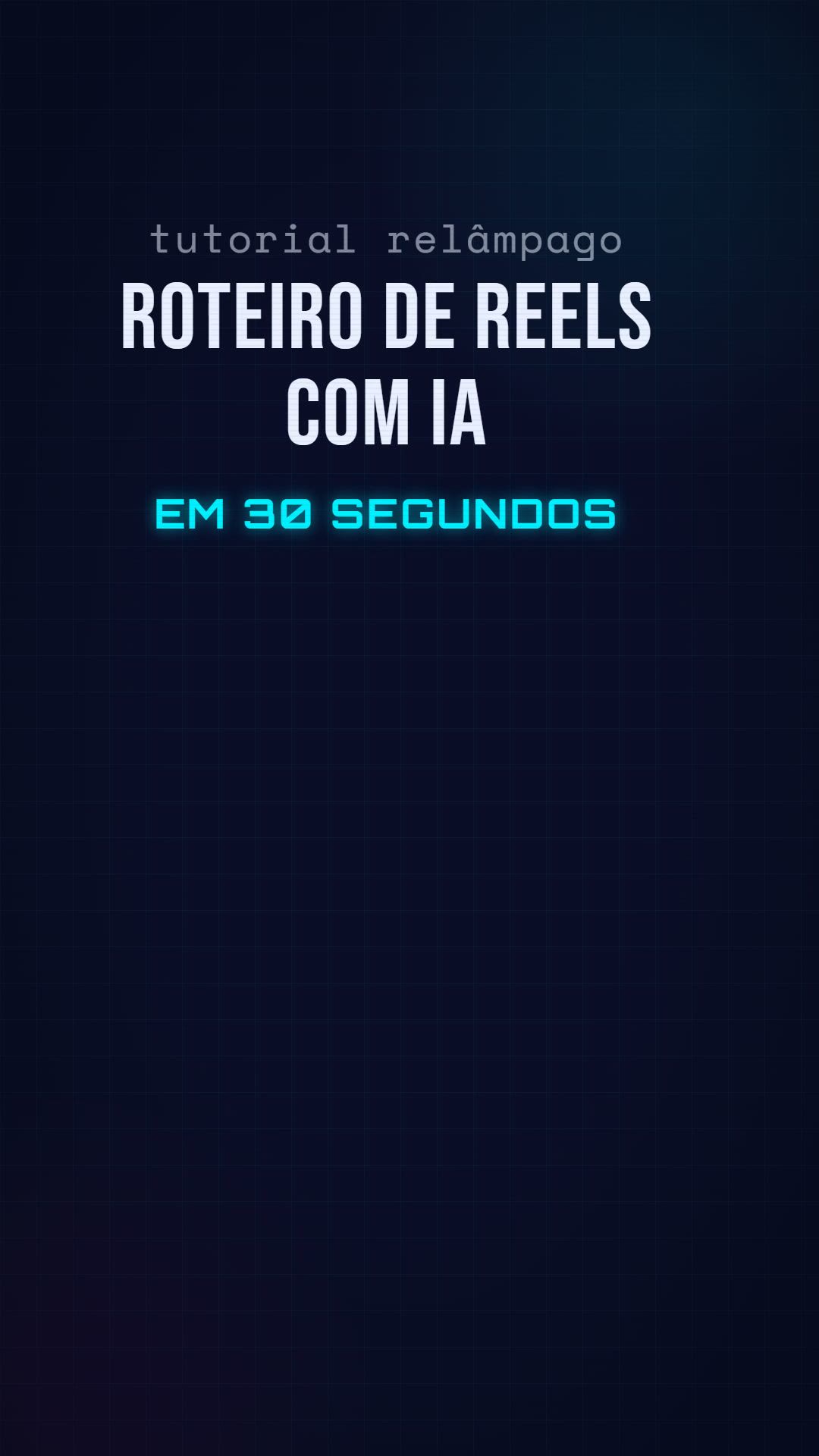 Prévia: Roteiro de Reels com IA